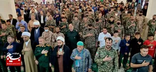 اجتماع بزرگ جوانان نقش آفرین گام دوم انقلاب در شهرستان رامهرمز
