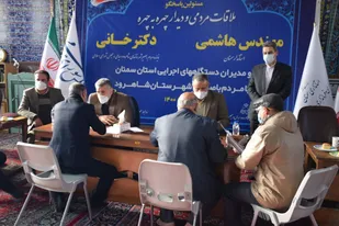 ملاقات مردمی استاندار سمنان و نماینده شاهرود و میامی به روایت تصویر