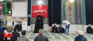 برگزاری آیین قرائت زیارت اربعین در مسجد حجت هفتکل