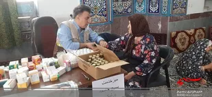 ویزیت رایگان درروستاهای محروم آمل + تصاویر