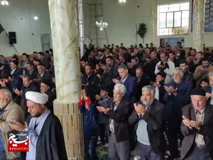 نماز عبادی سیاسی جمعه در وردنجان