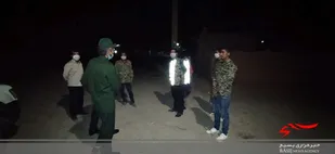 بازدید معاون هماهنگ کنند سپاه استان از گشت های رضویون پایگاه روستای ایزی اسفراین