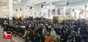 حضور پرنشاط دانش آموزان شهرستان کاشمر در همایش &laquo;میثاق با ولایت&raquo;
