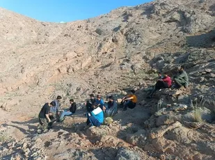 برنامه کوه پیمایی به منظور بالا بردن توان رزم