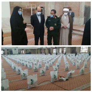بازدید و خداقوت گویی دکتر حق شناس ؛ استاندار گلستان و سردار ملک شاهکوهی ؛ فرمانده سپاه نینوا