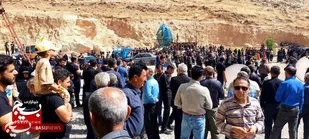 راهپیمایی دلدادگان حسینی در شهرستان فلارد