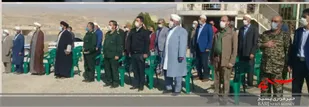 دیدار بابرادان اهل تسنن در مانه وسملقان