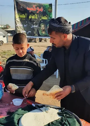 پیاده&zwnj;روی زائران به سوی سامرا در آستانه شهادت امام هادی(ع)
