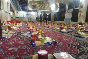 توزیع بیش از ۳۰۰ بسته معیشتی توسط گروه جهادی رسانه&zwnj;ای جهانتاب در شیراز