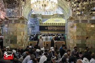 مراسم پرفیض قرائت دعای عرفه