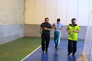 برگزاری آزمون&zwnj;های آمادگی جسمانی تربیت بدنی شش ماه اول کارکنان سپاه مالک اشتر مشهد