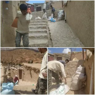 برگزاری اردوی جهادی خدمت در شهر مجن+ عکس
