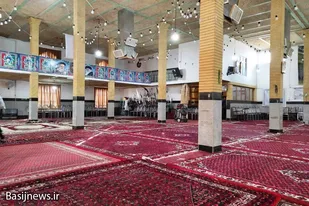 غبارروبی مسجد زینبیه و مسجد النبی همدان