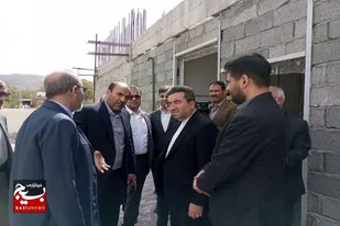 سفر معاون قوه قضائیه و رئیس سازمان ثبت اسناد و املاک کشور به نهاوند +تصاویر