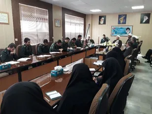 برگزاری جلسه هم&zwnj;افزایی طرح مسجد محوری در سپاه کبودراهنگ