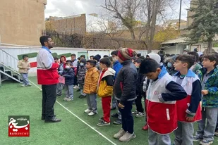 برگزاری بیست و پنجمین مانور سراسری زلزله در مدارس همدان