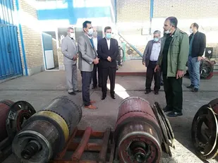 بازدید اعضای کلینیک صنعت یار بسیج از شرکت همیار موتور شاهرود+ تصاویر