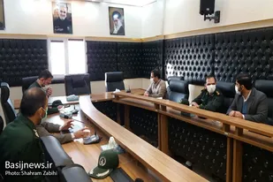 دیدار فرمانده سپاه ملایر با شهردار این شهر