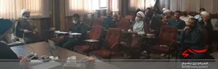 نشست قرارگاه هیئات مذهبی سپاه استان قم