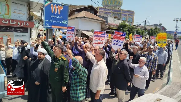 راهپیمایی جمعه خشم در گیلان