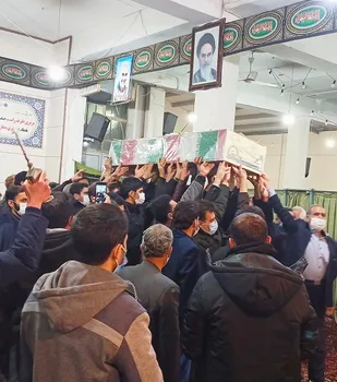 برگزاری مراسم عزاداری حضرت زهرا (س) با حضوریکی از پیکرمطهر شهدای والامقام برگزار شد
