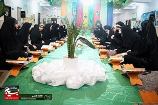 محفل "انس با قرآن کریم" توسط حوزه مقاومت بسیج دانش آموزی زینب کبری(س) برازجان برگزار شد