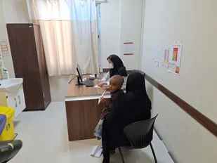 هدیه سلامت به مردم میرجاوه در هفته دفاع مقدس