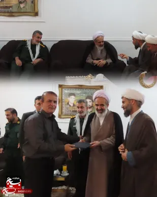 از خانواده شهید گلپایگانی در شهرستان باغملک دیدار شد