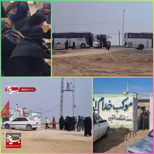 تداوم خدمت در موکب خدام زوار امام حسین (ع) هندیجان به زائران
