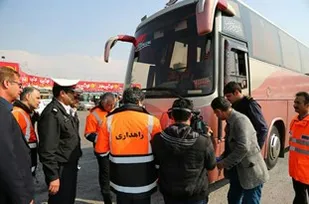 کنترل&zwnj; و رصد فنی و ایمنی ناوگان به شکل مستمر در ایام اربعین
