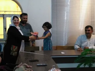 کوچکترین مروج کتابخوانی تشویق شد