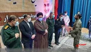 برگزاری همایش تجلیل از جهادگران و مدافعان سلامت مسجد سلیمان