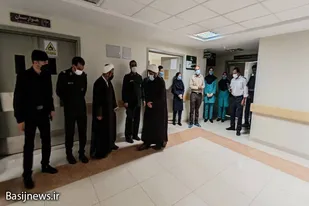 سرکشی مسئولان سپاه تویسرکان از بیماران کرونایی