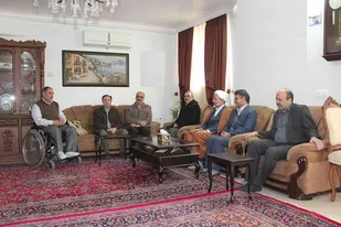 دیدار رئیس و هیات رئیسه دانشگاه آزاد اسلامی شاهرود با خانواده معظم شهدا و ایثارگران