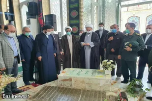 ادای احترام معاون اول دادستان کل کشور به مقام شامخ شهید &laquo;حیدری&raquo;