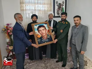 دیدار صمیمانه مسئولان شهرستانی با خانواده معزز شهدا
