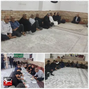 برگزاری روضه خوانی سنتی محرم در روستای جیری سفلی هندیجان