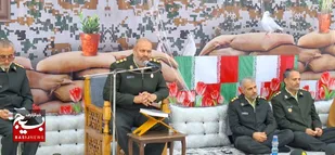 آیین گرامیداشت چهلم شهیددشت بوری برگزار شد