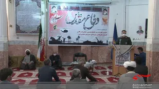 همایش پیشکسوتان و رزمندگان در شهر ایور