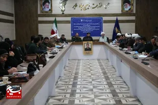 جلسه ستاد قرارگاه شهید سلیمانی شهرستان ملایر برگزار شد