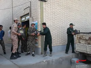 دومین مرحله رزمایش مواسات و کمک مؤمنانه در فریمان برگزار شد