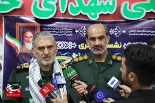 گزارش تصویری نشست خبری هفته بسیج با حضور فرمانده سپاه حضرت ولی عصر (عج) خوزستان