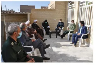 سرکشی از خانواده معظم شهدای شهرستان اشکذر