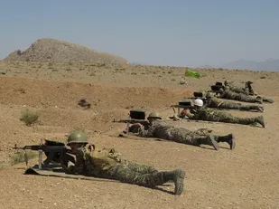 تمرینات تاکتیکی گردان ۱۰۶امام حسین(علیه السلام) برگزار شد