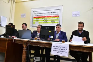 فعالیت قرارگاه ویژه ارزیابان و میز کار رتبه بندی معلمان در کهگیلویه وبویراحمد