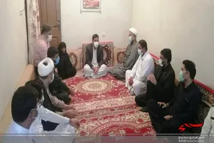 دیدار با خانواده شهید &laquo;یعقوب غلامی&raquo; در قصرقند
