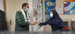 تقدیر فرمانده سپاه از مدافعان سلامت بیمارستان ابن سینا شهرستان دلفان