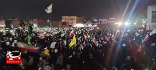 خروش ضد آمریکایی و صهیونیستی مردم مشهد