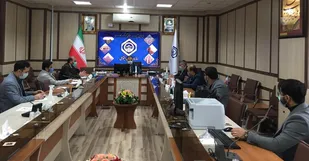 جلسه مشترک بسیج مهندسین صنعت سمنان با مدیر کل تامین اجتماعی استان
