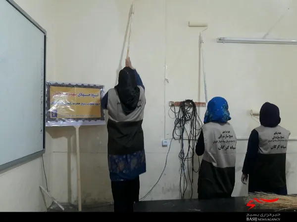 عکس : خبرنگار افتخاری بسیج خواهر مطهری
